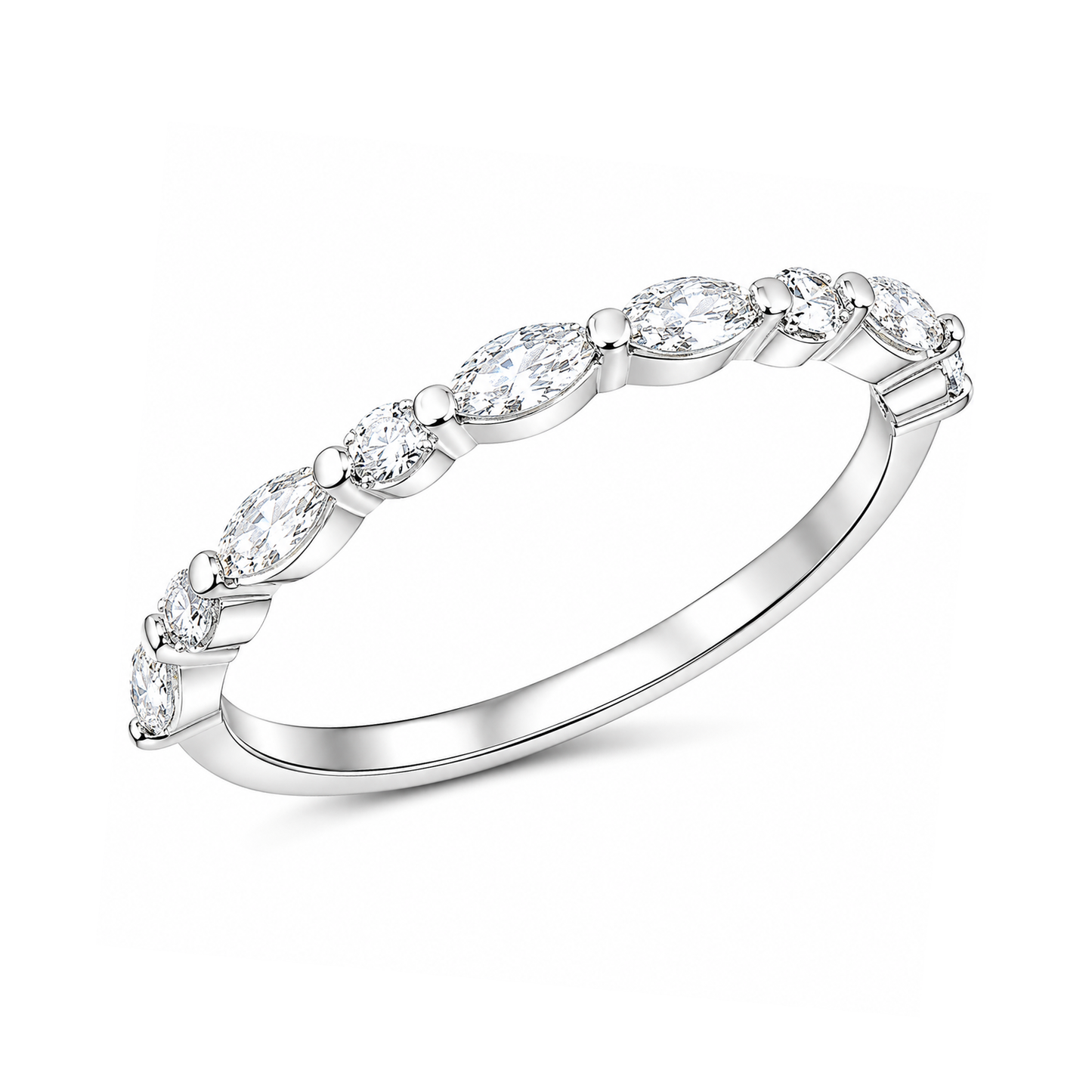 Silver CZ Ring