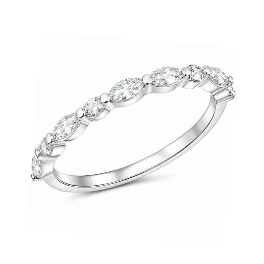 Silver CZ Ring