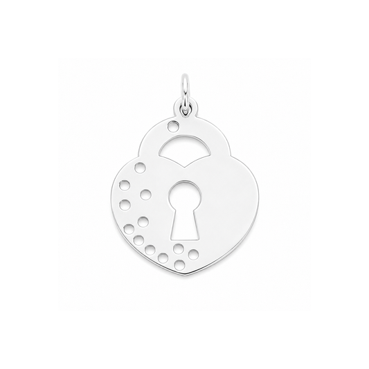 Silver Pendant - Heart