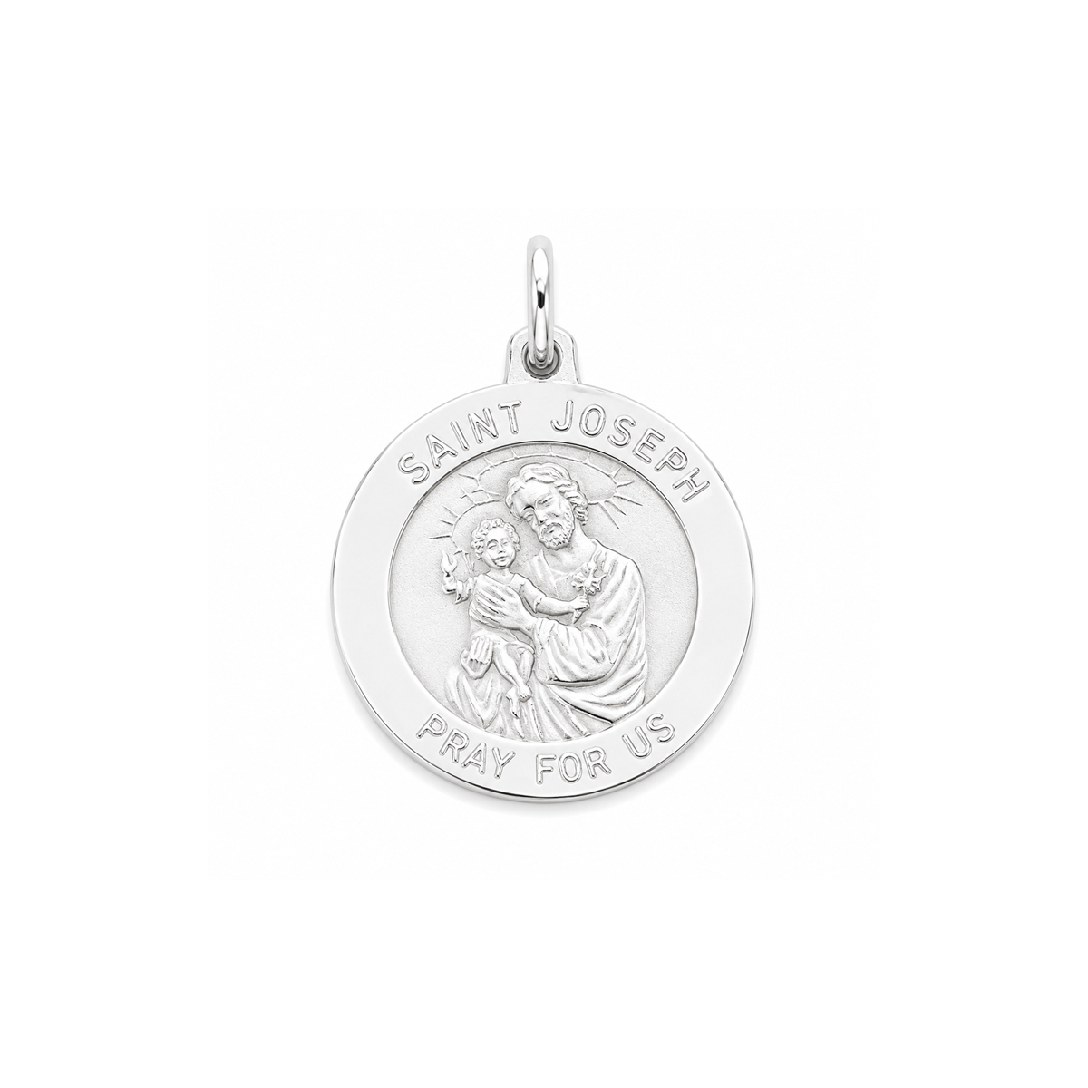 Silver Pendant - St. Joseph