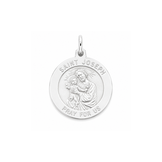 Silver Pendant - St. Joseph