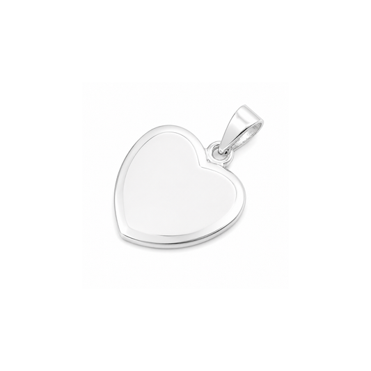 Silver Pendant - Heart