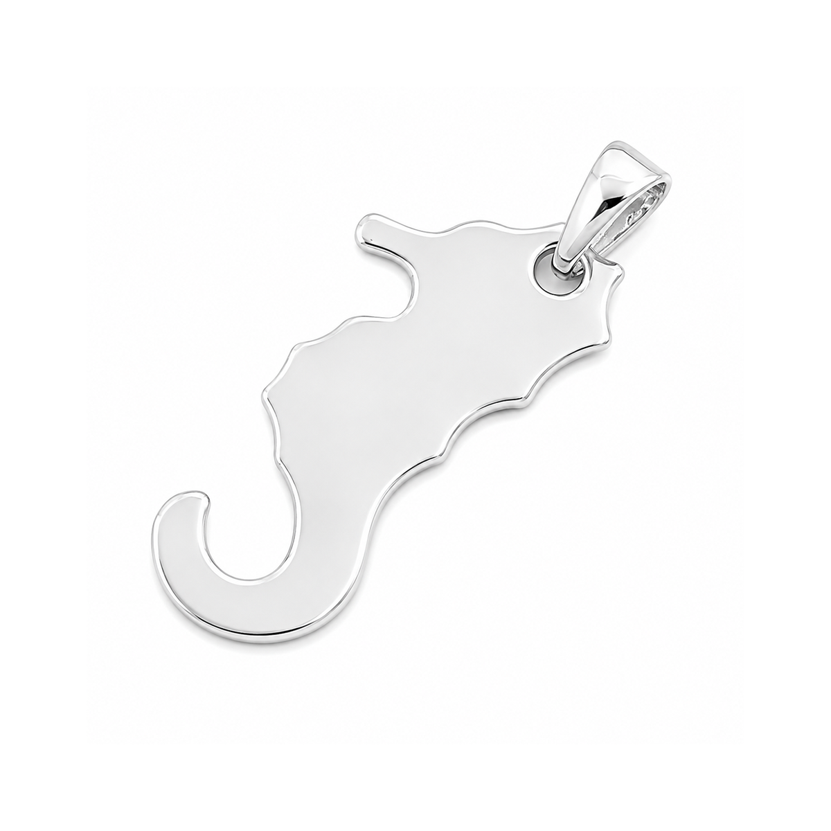Silver Pendant - Sea Horse