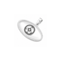 Silver Pendant - Peace Sign