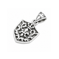 Silver Pendant - Fleur De Lise