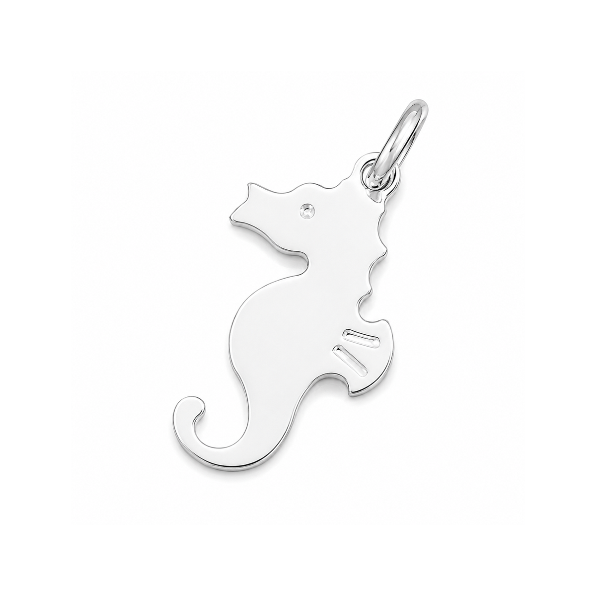Silver Pendant - Seahorse