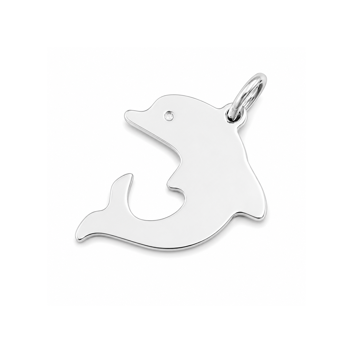 Silver Pendant - Dolphin