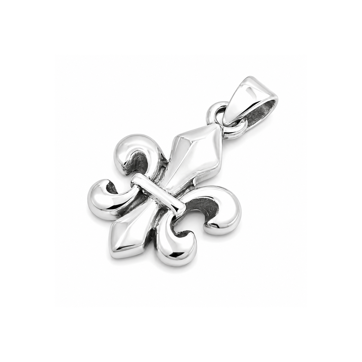 Silver Pendant - Fleur de lise
