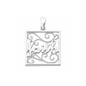 Silver Pendant - Faith