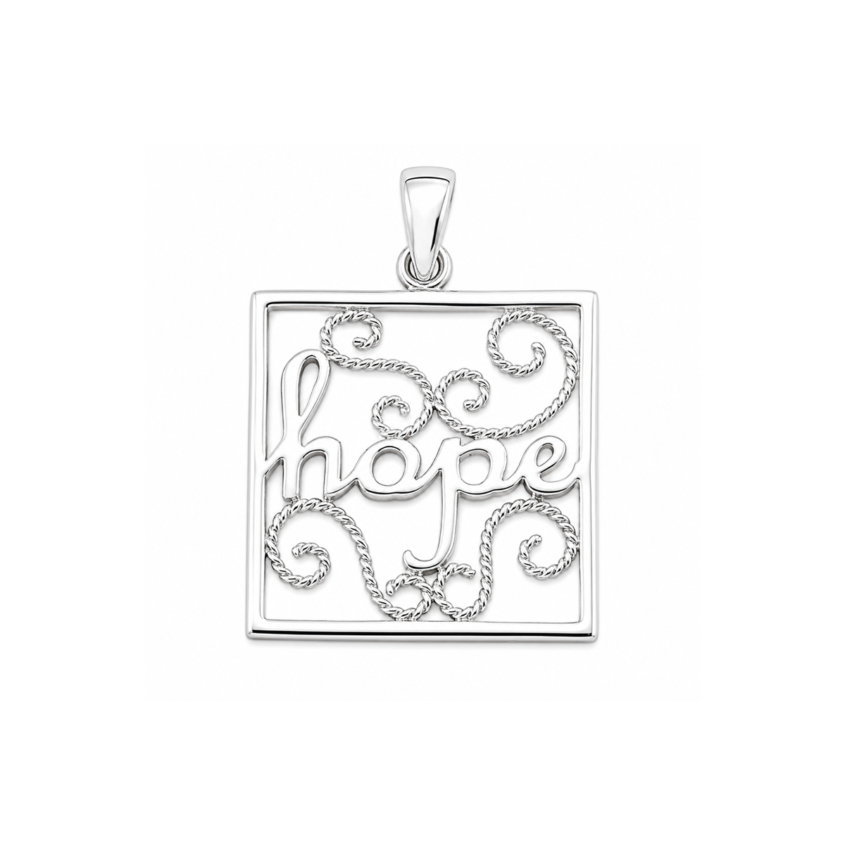 Silver Pendant - Hope