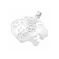 Silver Pendant - Cheetah