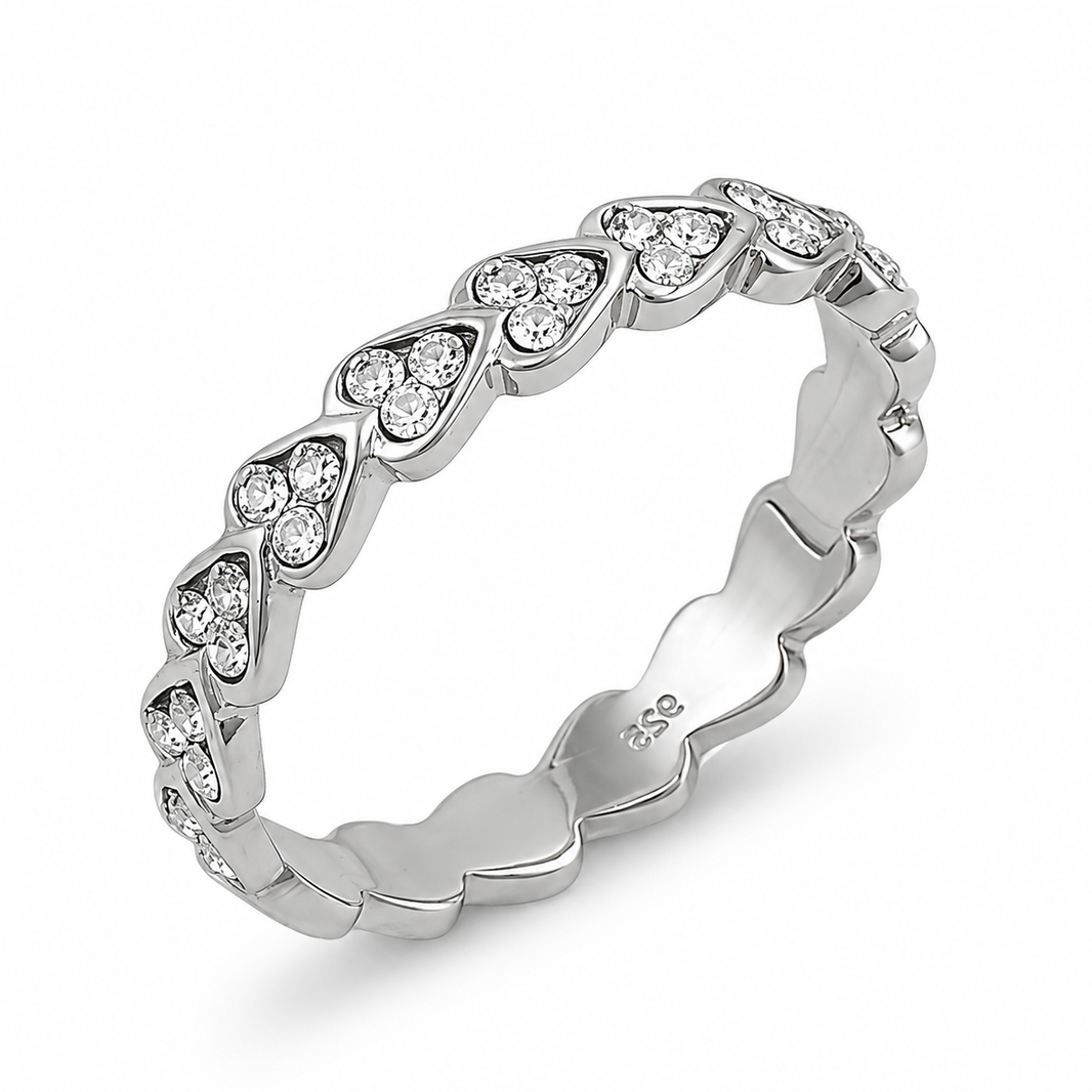Silver CZ Ring