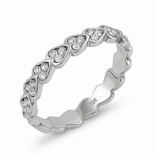 Silver CZ Ring