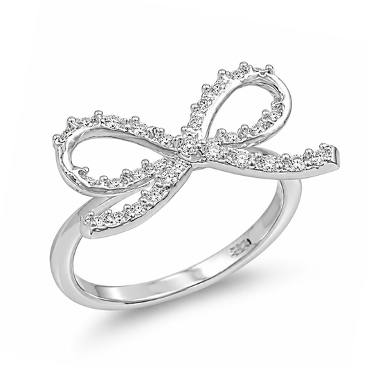Silver CZ Ring