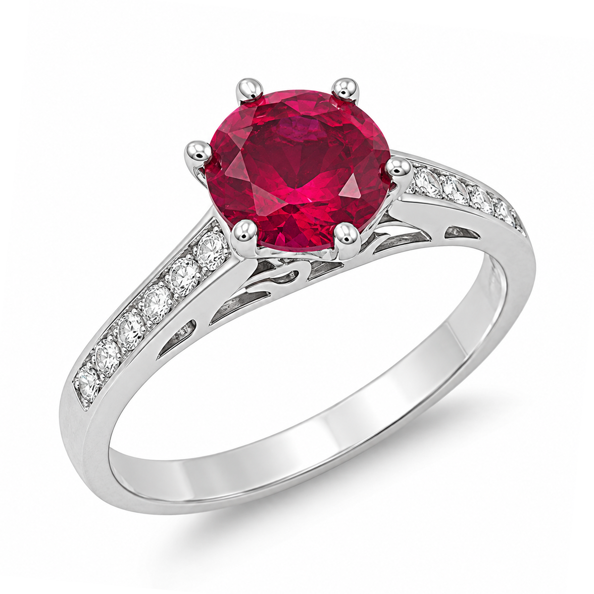 Silver CZ Ring