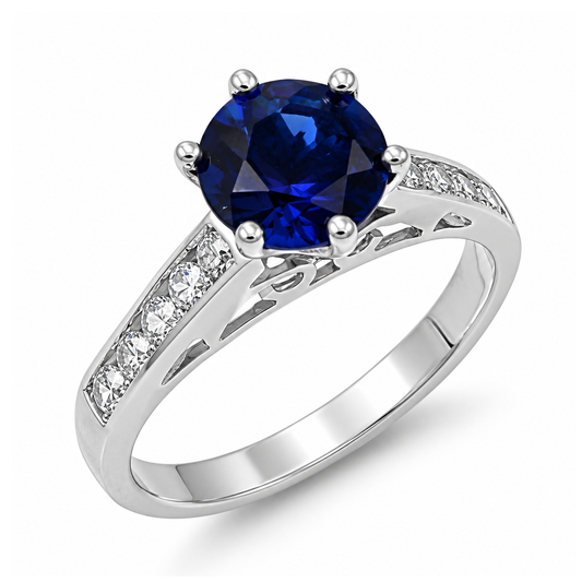 Silver CZ Ring