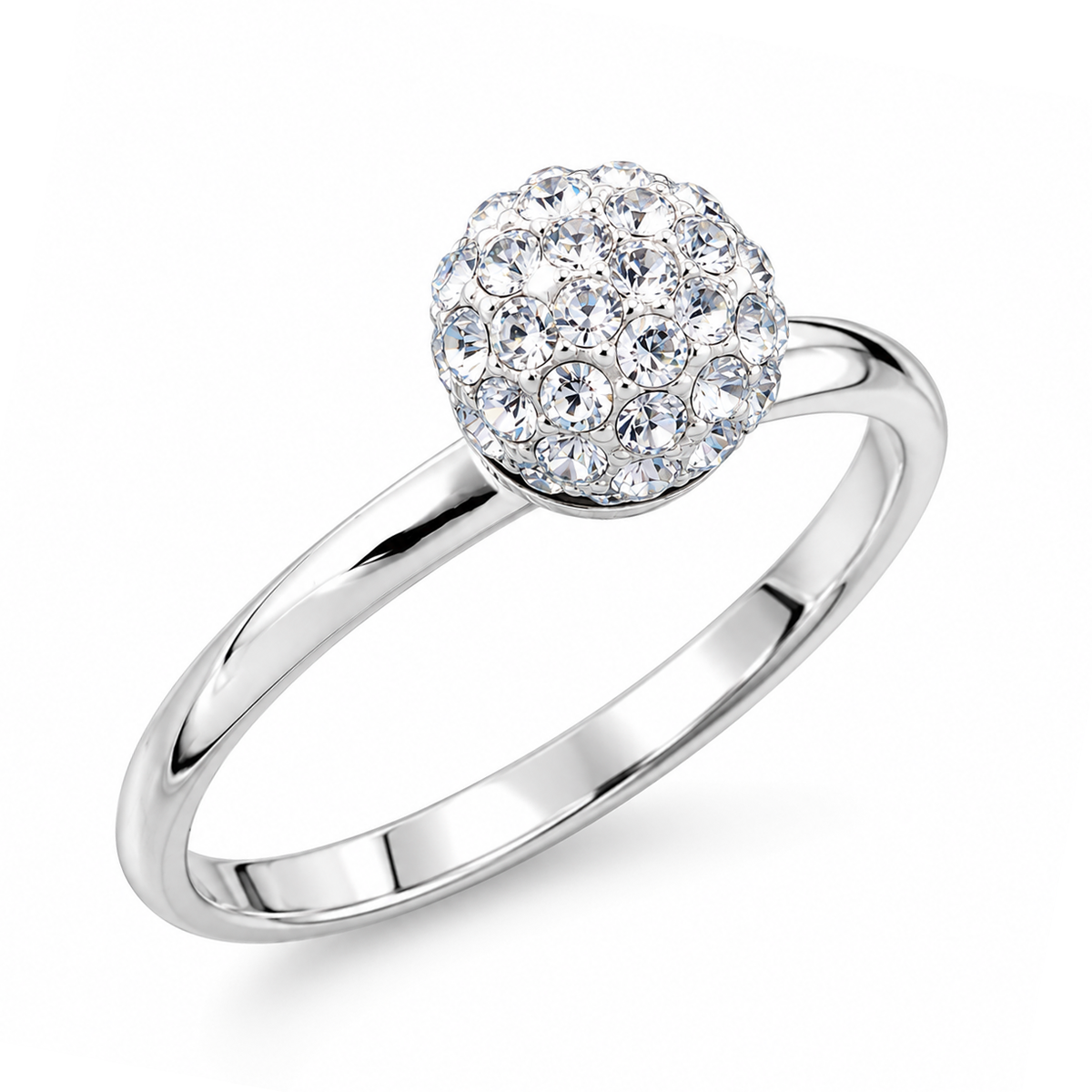 Silver CZ Ring