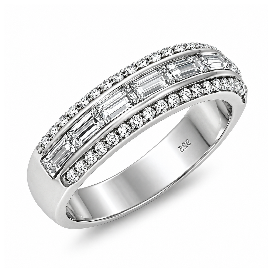 Silver CZ Ring
