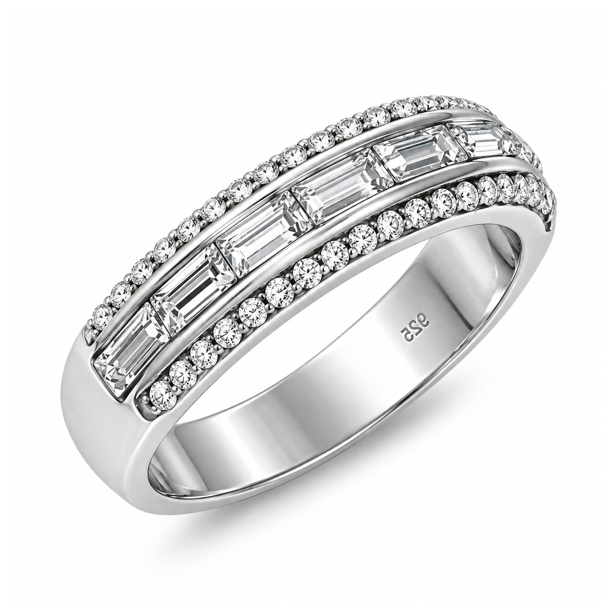 Silver CZ Ring