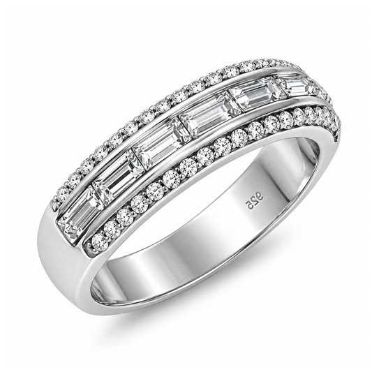 Silver CZ Ring