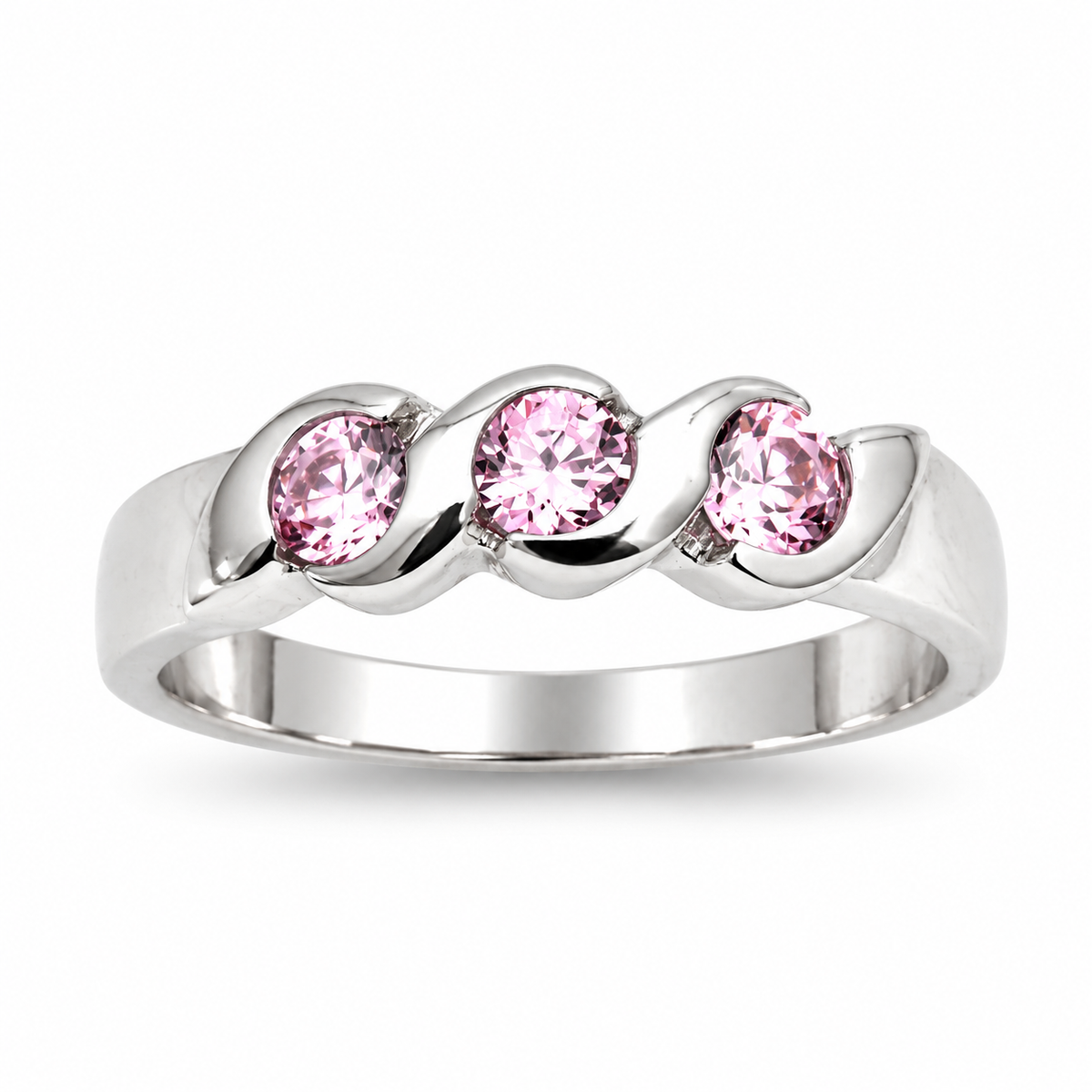 Silver CZ Ring