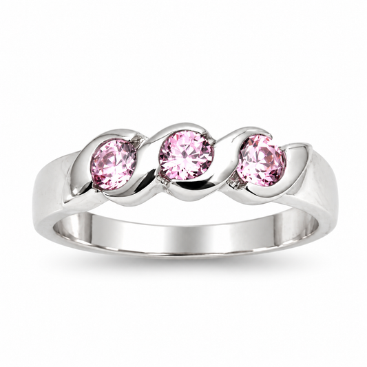 Silver CZ Ring