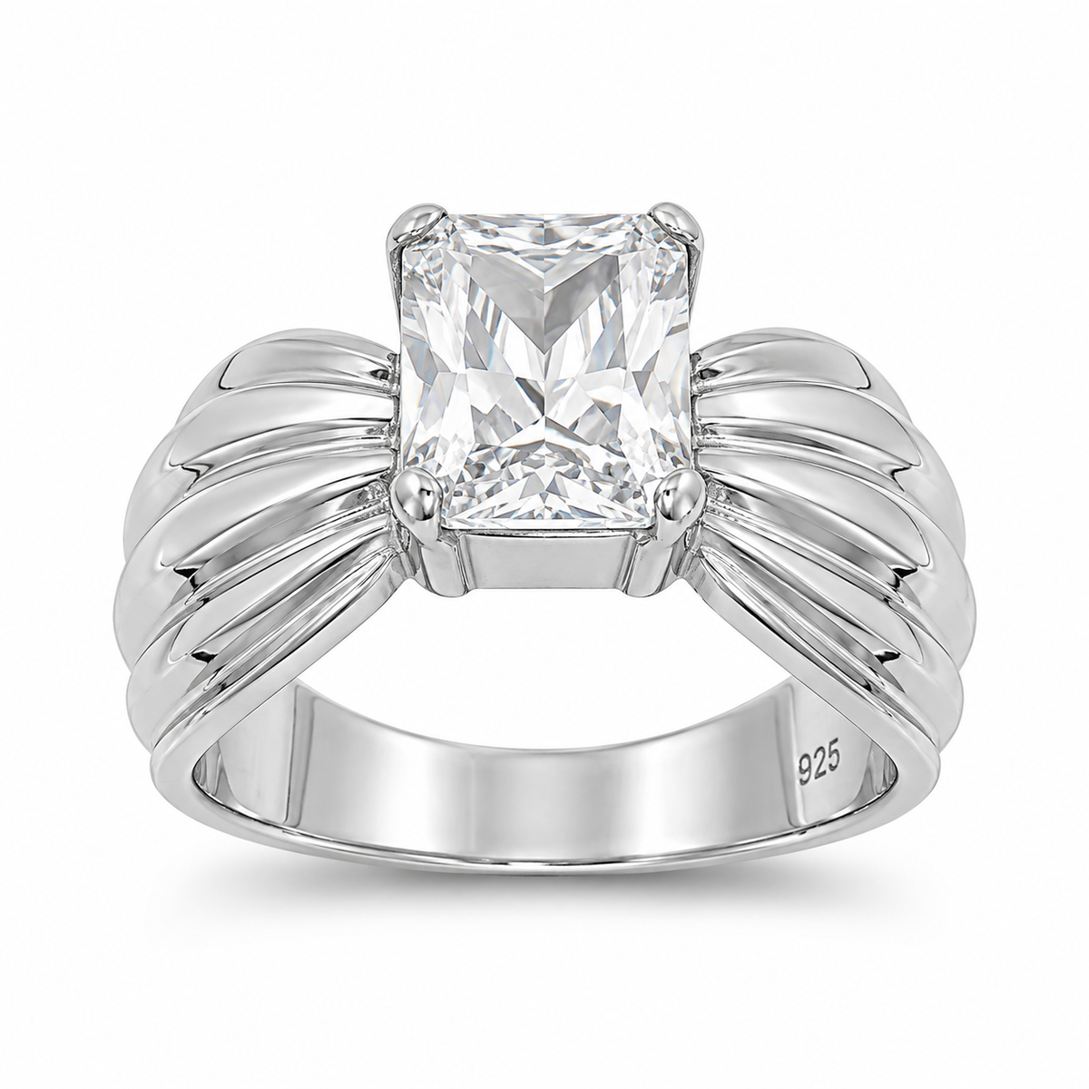 Silver CZ Ring