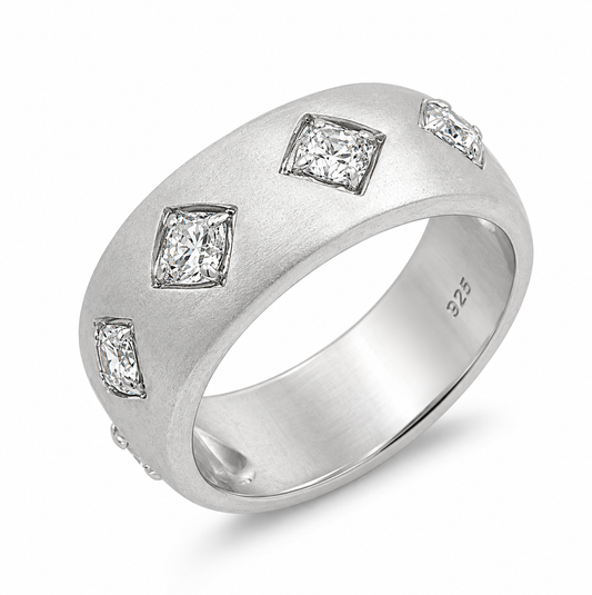 Silver CZ Ring