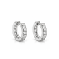 Silver Earrings W/ CZ