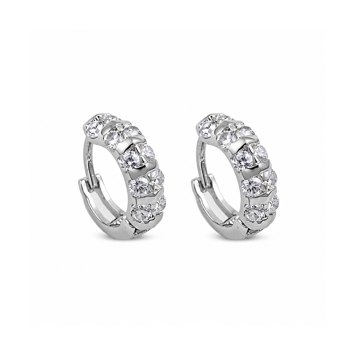Silver CZ Earrings