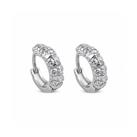 Silver CZ Earrings