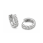 Silver Earrings W/ CZ