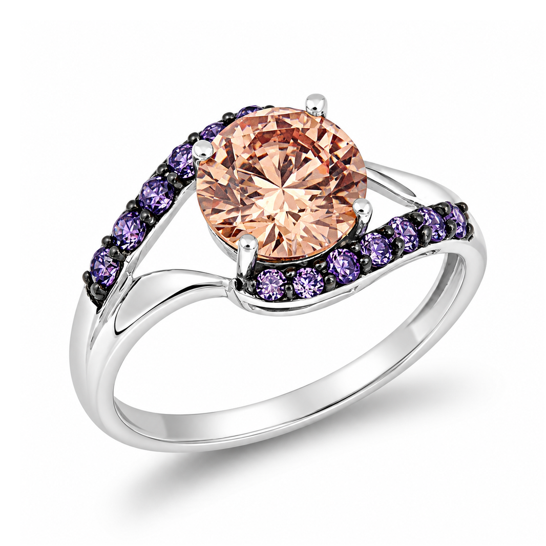 Silver CZ Ring