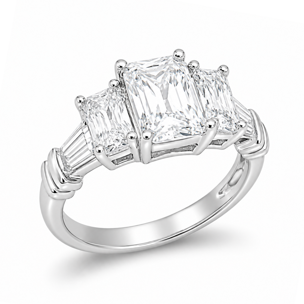 Silver CZ Ring