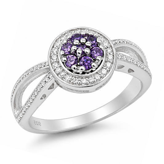 Silver CZ Ring