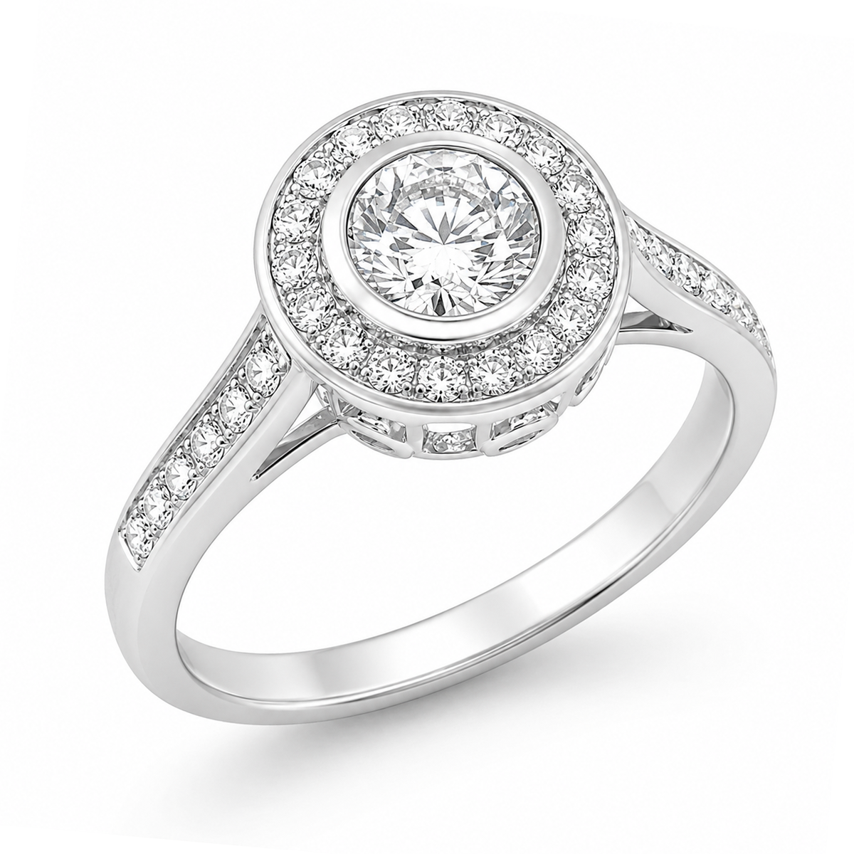 Silver CZ Ring