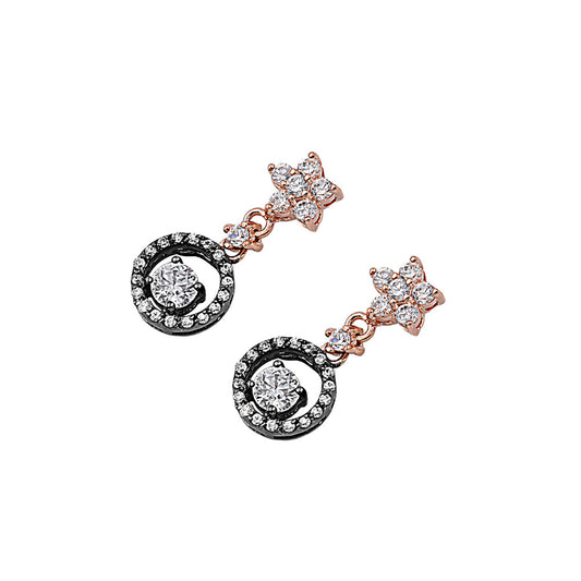 Silver CZ Earring