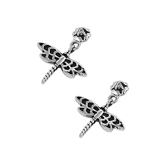 Silver Earrings with CZ