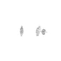 Silver Earrings with CZ