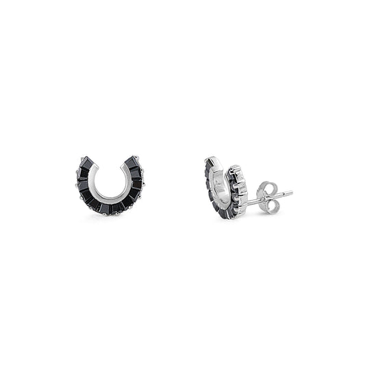 Silver CZ Earring