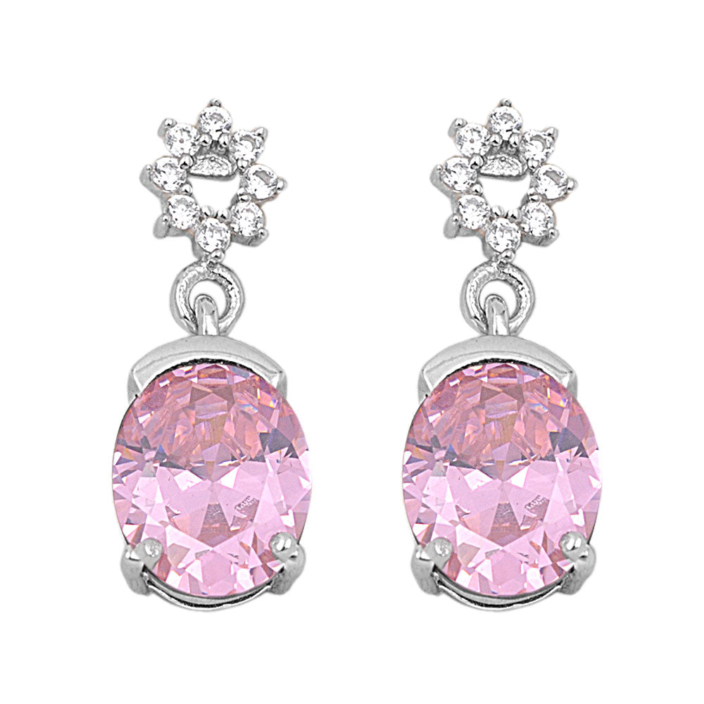 Silver CZ Earring