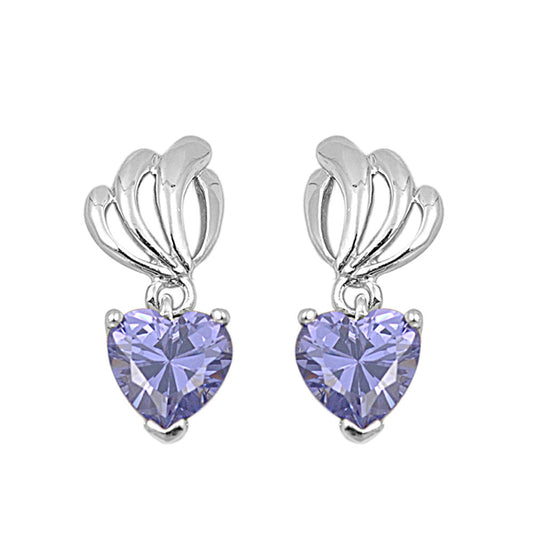 Silver CZ Earring