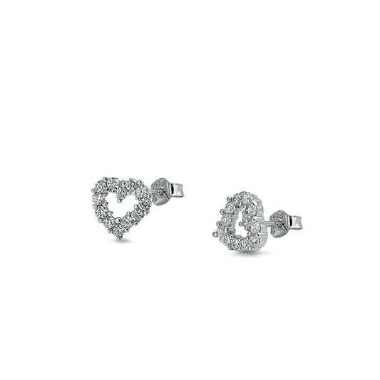 Silver CZ Earring