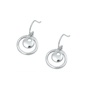 Silver CZ Earring
