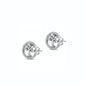 Silver CZ Earring - Tree of Life