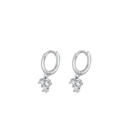 Silver CZ Earrings