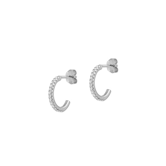 Silver CZ Earrings