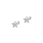 Silver CZ Earring - Star