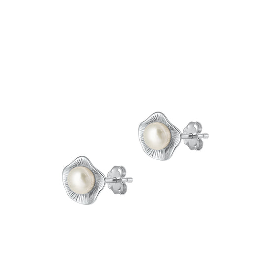 SilverPearl Earring