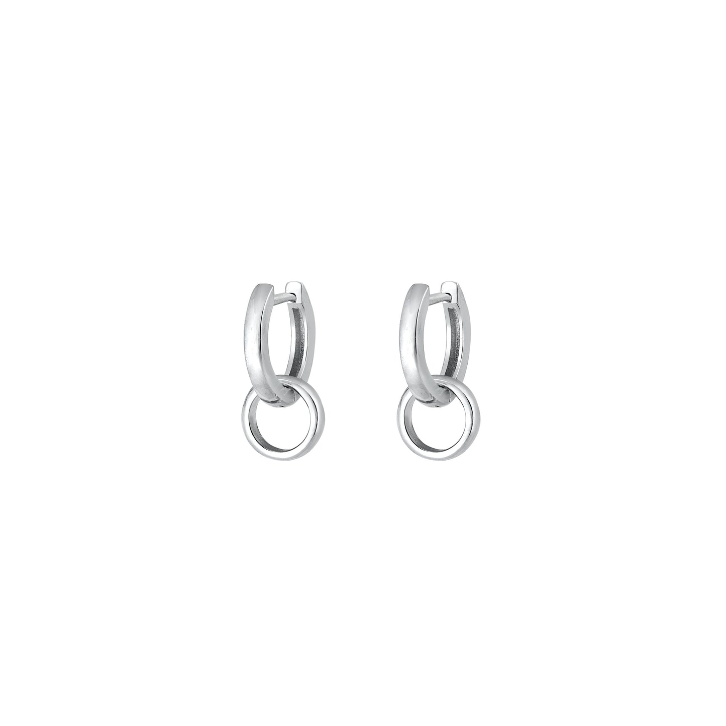 Silver Hoop Earrings